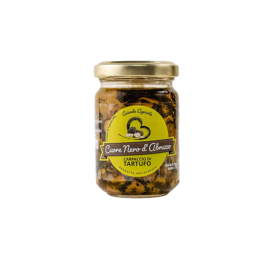 Carpaccio e Battuto  Di Tartufo Cuore Nero D’Abruzzo