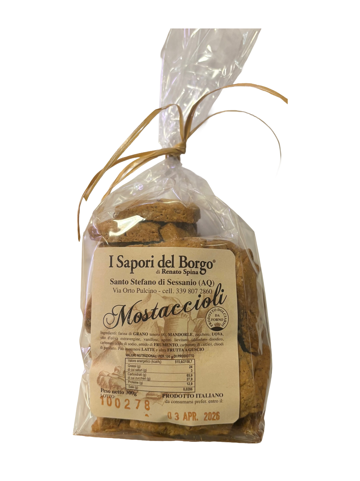 Mostaccioli Alle Mandorle Sapori Del Borgo