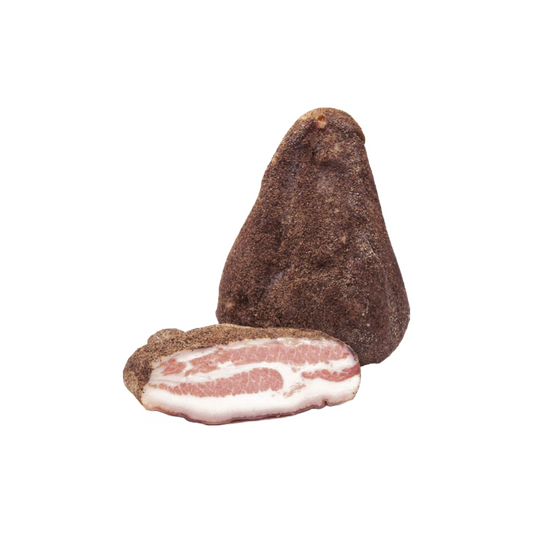 Guanciale al pepe nero stagionato