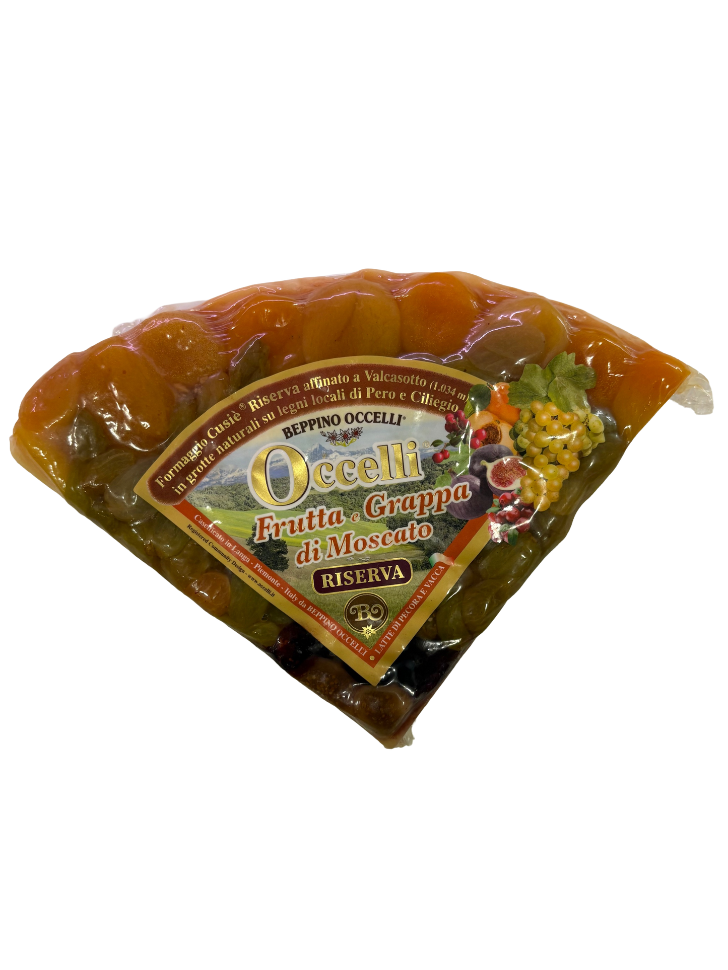 Erborinato Occelli Frutta e Grappa di Moscato