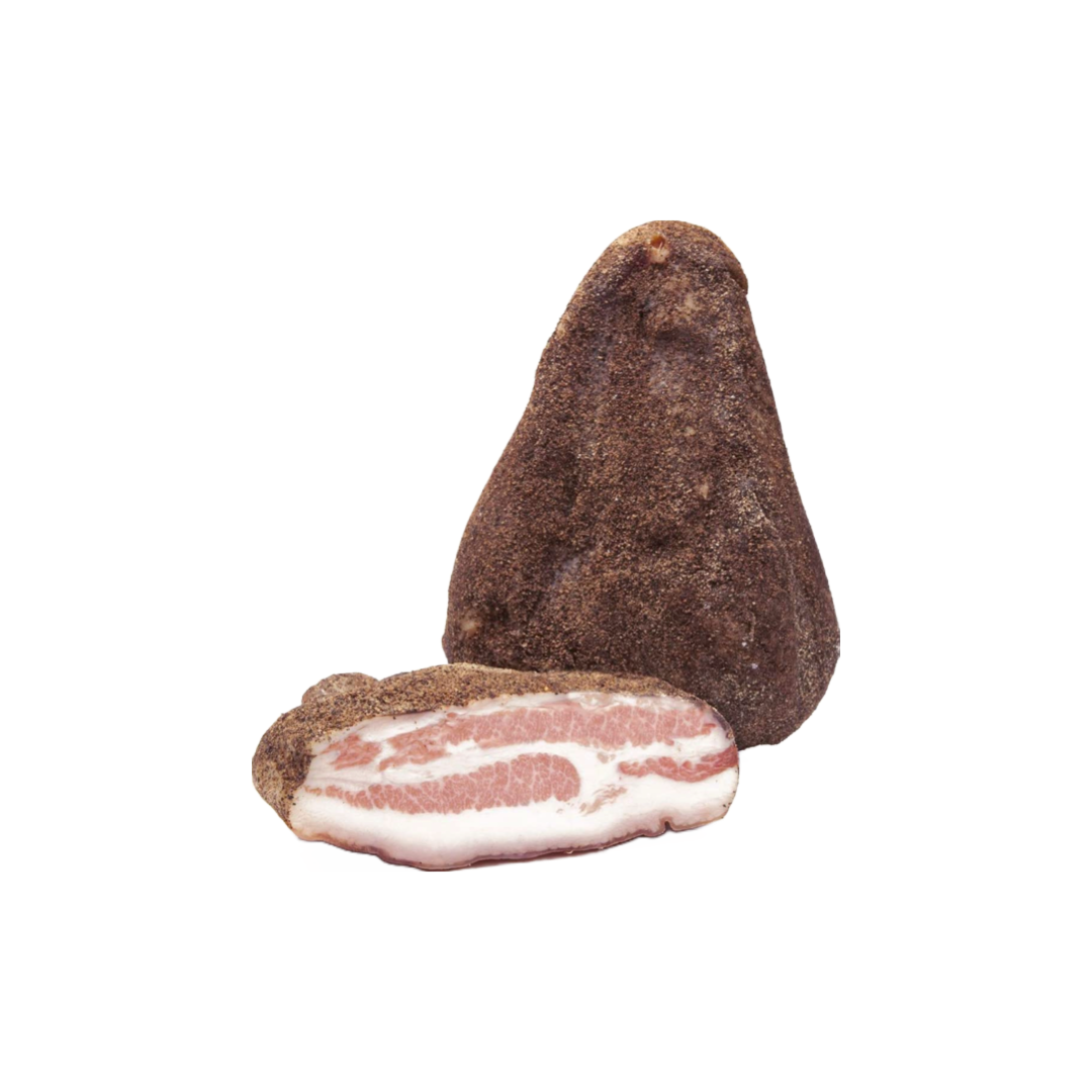 Guanciale al pepe nero stagionato