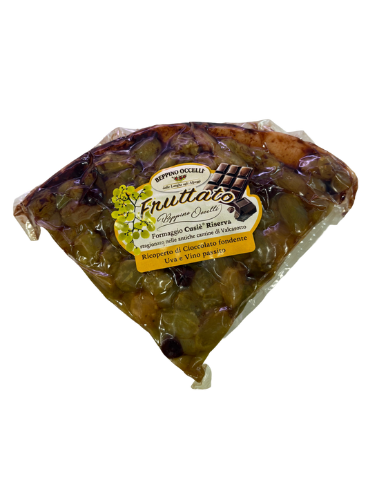 Erborinato Occelli Cioccolato Uva e Vino Passito